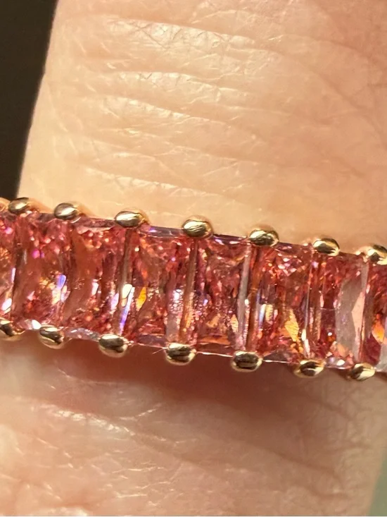 Swarovski Pink Matrix Ring - Women's Jewelry - Picture 4 of 4